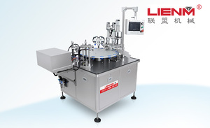 Rotary perfume filling&capping machine