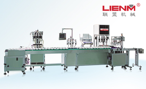  Automatic lotion/cream filing&capping machine