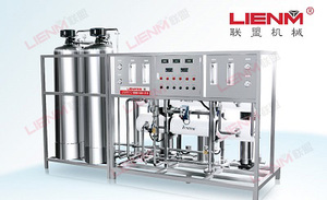 LM-RO-B二级反渗透纯水装置（不锈钢桶/石英砂过滤）